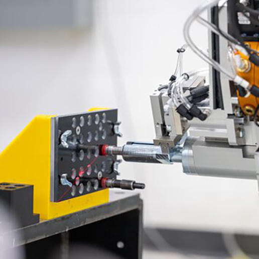 PAR automated fastening system in process.