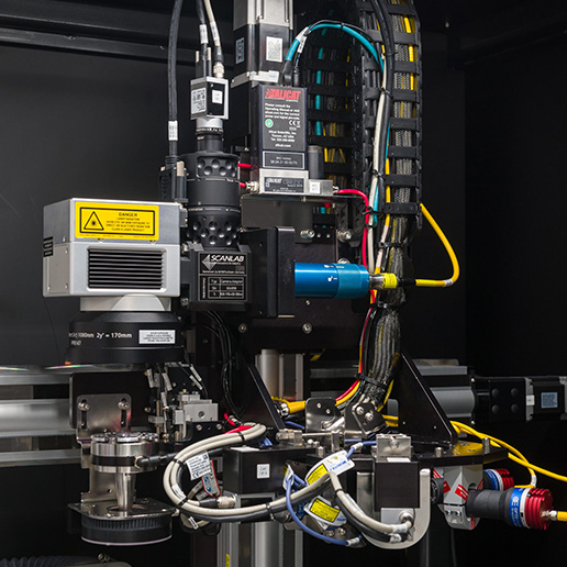 laser spiral coil and weld system